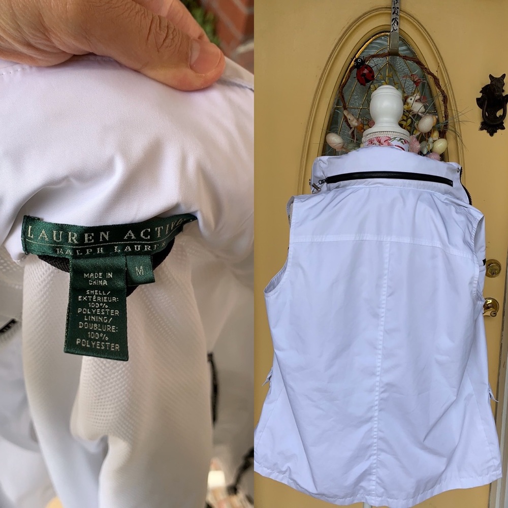Lauren Active Ralph Lauren White Vest - Picture 7 of 8